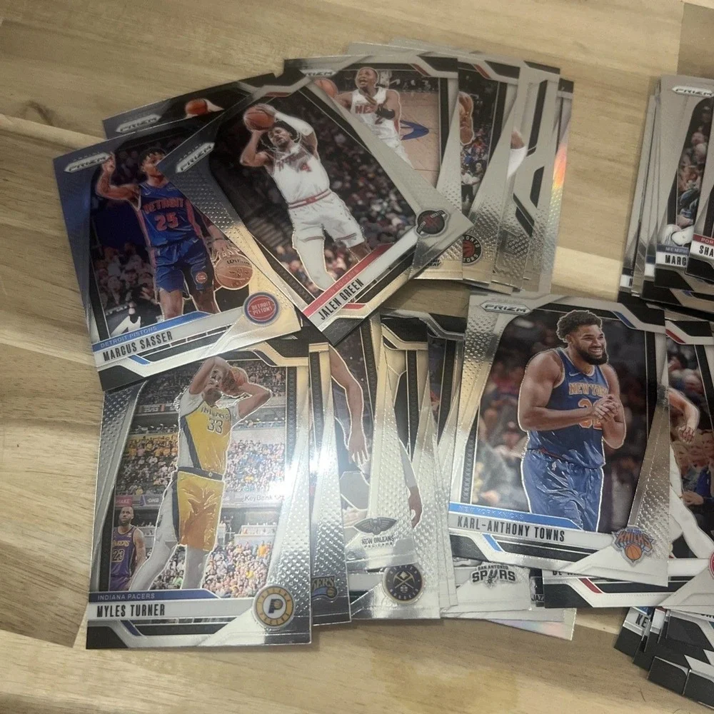 NBA Monopoly Player Cards ( 41 cards ) Prizm 2024-2025 without inserts